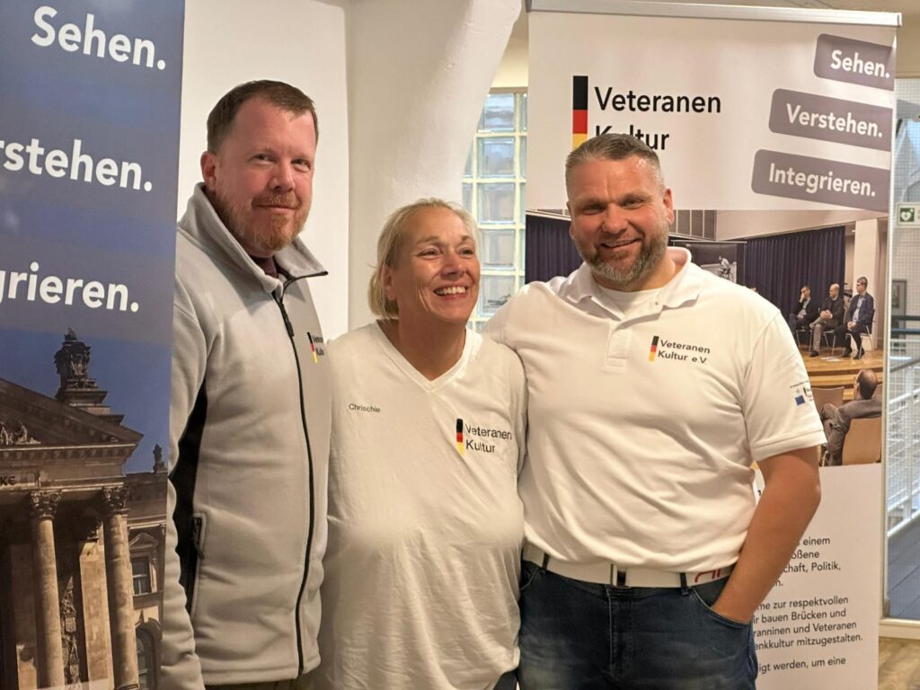 Der neue Vorstand Markus, Christine und Detlef